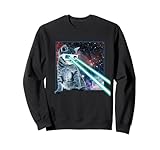 Laser Eyes Space Cat | Funny Kitty 3D glasses T-Shirt Gift Sweatshirt