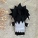 MABAIUDE Zaraki Kenpachi Plush Figure Hitsugaya Toshiro Plush Anime Stuffed Doll, 20cm Cartoon Soft Figure Throw Pillow Cushions Home Sofa Decoration Gifts for Fans