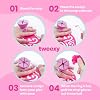 tweexy Craft Vinyl Weeding Scrap Collector Ring | Weeding Tools for Vinyl Heat Transfer, HTV Crafting & Adhesive Paper Sheets Holder | Portable Heat Press Accessories and Supplies (Lavender)