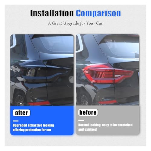 Protector de luz trasera antirayaduras para BMW X3 G01 e iX3 3