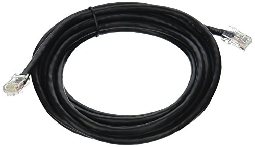 C2G 04116 Cat6 Cable - Non-Booted Unshielded Ethernet Network Patch Cable, Black (12 Feet, 3.65 Meters)
