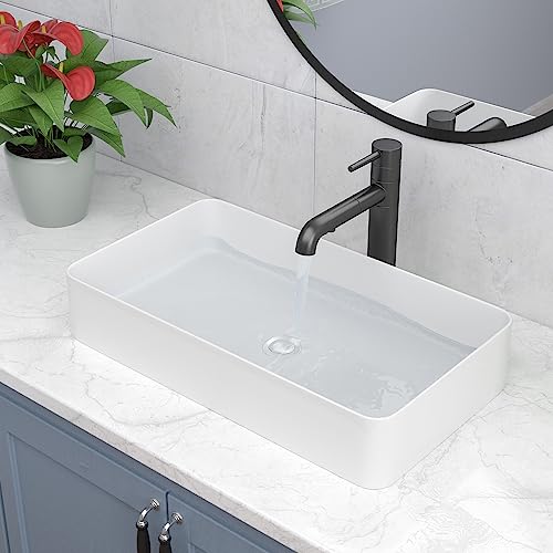 image for Rectangle Vessel Sink- Lepuday 24