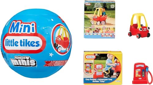 MGA's Miniverse Little Tikes Minis - 2 Little Tikes Minis in Each Pack, Blind Packaging Doubles as Display, Retro Nostalgia, Collectors Ages 3 4 5 6