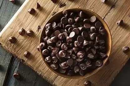 Nutri Hub Dark Choco Chips I Ideal for Cake toppings I Chocolate sprinklers Chips (200)