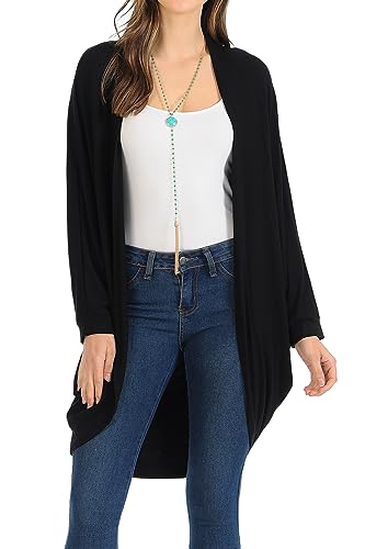 Image of iconic luxe Women's Jersey Batwing Sleeve Cardigan