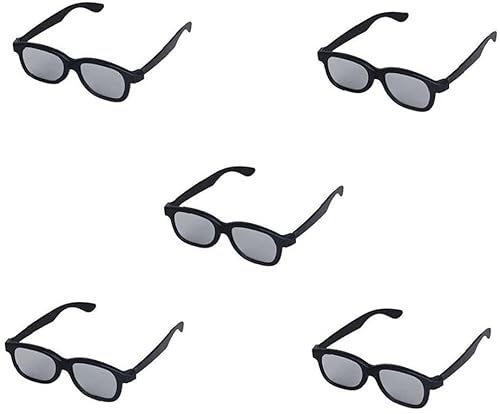 5x 3D Passive Glasses for Passive 3d Tvs, Monitor