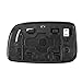 X AUTOHAUX Car Rearview Right Passenger Side Heated Mirror Glass Replacement W/Backing Plate for Toyota Prius 2004-2009