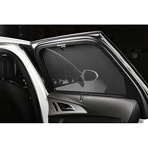CAR SHADES Juego (Puertas traseras) Compatible con Mercedes GLA X156 2014-2020 (2-Partes) cortinillas Parasol a Medida