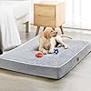 WNPETHOME Orthopedic Dog Beds for Large Dogs, Extra Large Waterproof Dog Bed with Removable Washable Cover, Egg Crate Foam Pet Bed, XL Dog Crate Bed