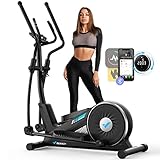 Elliptical Machine Cross Trainer with MERACH App, Elliptical Training Machines for Home Use, 16-Leve