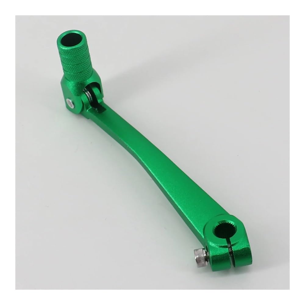 Teknui Green Motorcycle Gear Lever Motorcycle Folding Gear Shift Lever For Kayo Bosuer 110/125/140/150/160/250Cc Dirt Bike Pit Bikes Gear Lever