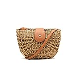 basket bag round Bolso de Rafia para mujer: Atractivo bolso en color Camel donde llevarás todo lo que necesites sin ocupar mucho espacio.