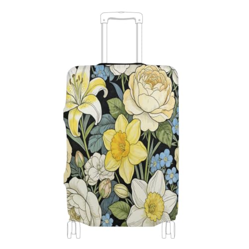 Housse de bagage élastique William Morris XL pour protéger des rayures de soute