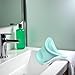 Green Eye Wash Cup Silicone Eye Flushing Cup Practical Eye Rinse Cup Reusable Eye Washer Clean Tool for Dust Makeup Reusable Reusable Eye Washer Eye Health Health Care