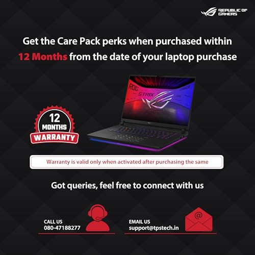 Image of ASUS 1 Year Brand Warranty for Gaming Laptops