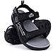 WYSFLY Sandalias para niños Zapatos planos deportivos al aire libre con punta abierta para niños Gris Tamaño 37 EU Imagen de WYSFLY Sandalias para niños Zapatos planos deportivos al aire libre con punta abierta para niños Gris Tamaño 37 EU