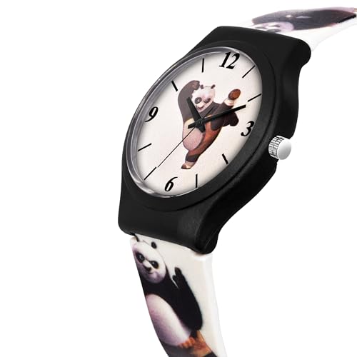 Image of Acnos Character Kid's Happy Colorful Water-Resistant Durable Watch for Boys Kids Boy with Fun Designs Adjustable Strap Positive Messages Watch for Kids