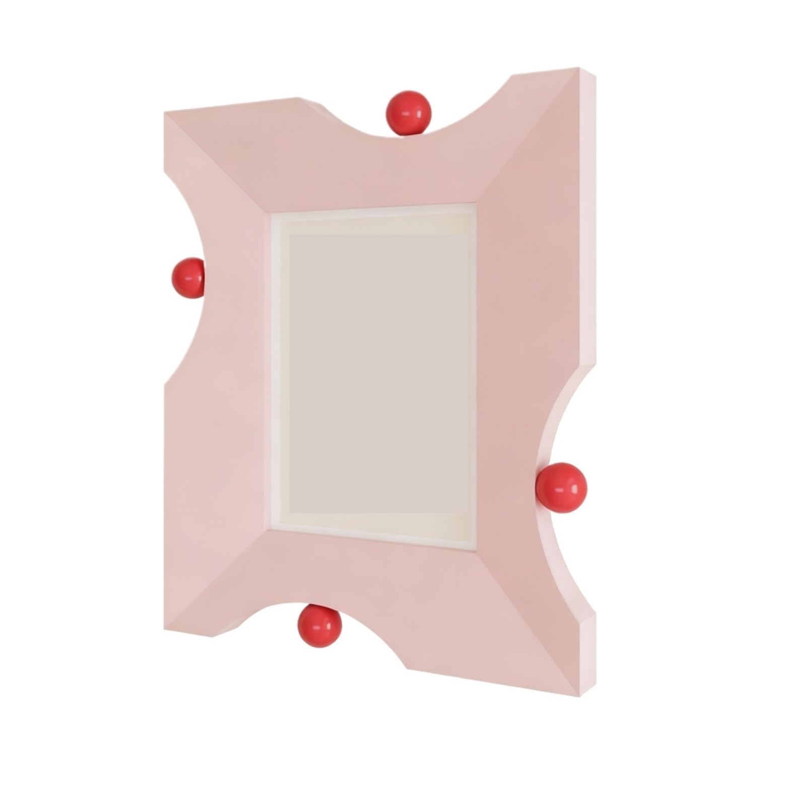 Ramka Zdjęcia Nowoczesna Ramka Na Zdjęcia, Prosta, Kreatywna, Ozdobna Zawieszka Ścianę Dekoracje Domu(Pink)