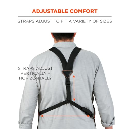 Image of Ergodyne - 13696 Arsenal 5705 Full Length Tool Work Apron, 13-Pockets, Gray