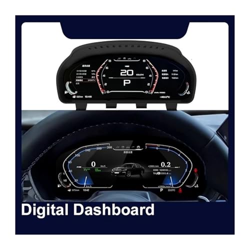 Tablero digital LCD para coche compatible con BMW X6 E71 F16 modelos de 2006 a 2017 4