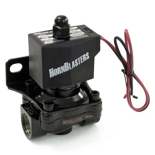 HornBlasters 1/2' 12v Stainless Steel Electric Air Valve