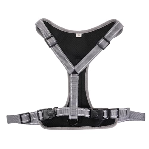 Image of Wooflix Dog Harness for Medium Dogs - Strong & Durable Dog Harness with Secure Fit, Quick-Release Buckle & Reflective Strap Thread - Suitable for Medium Size Dogs up to 30 Kgs