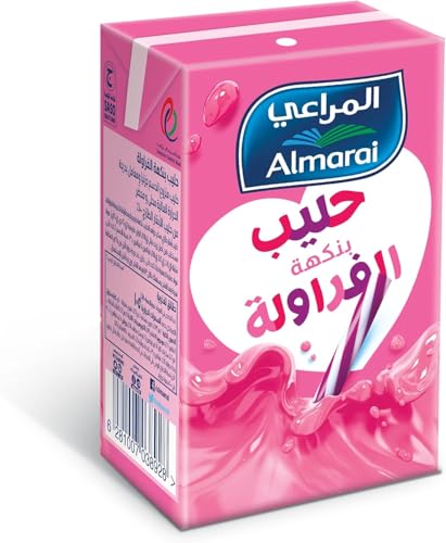 Almarai Nijoom Strawberry Flavour UHT Milk 6 x 150 ml