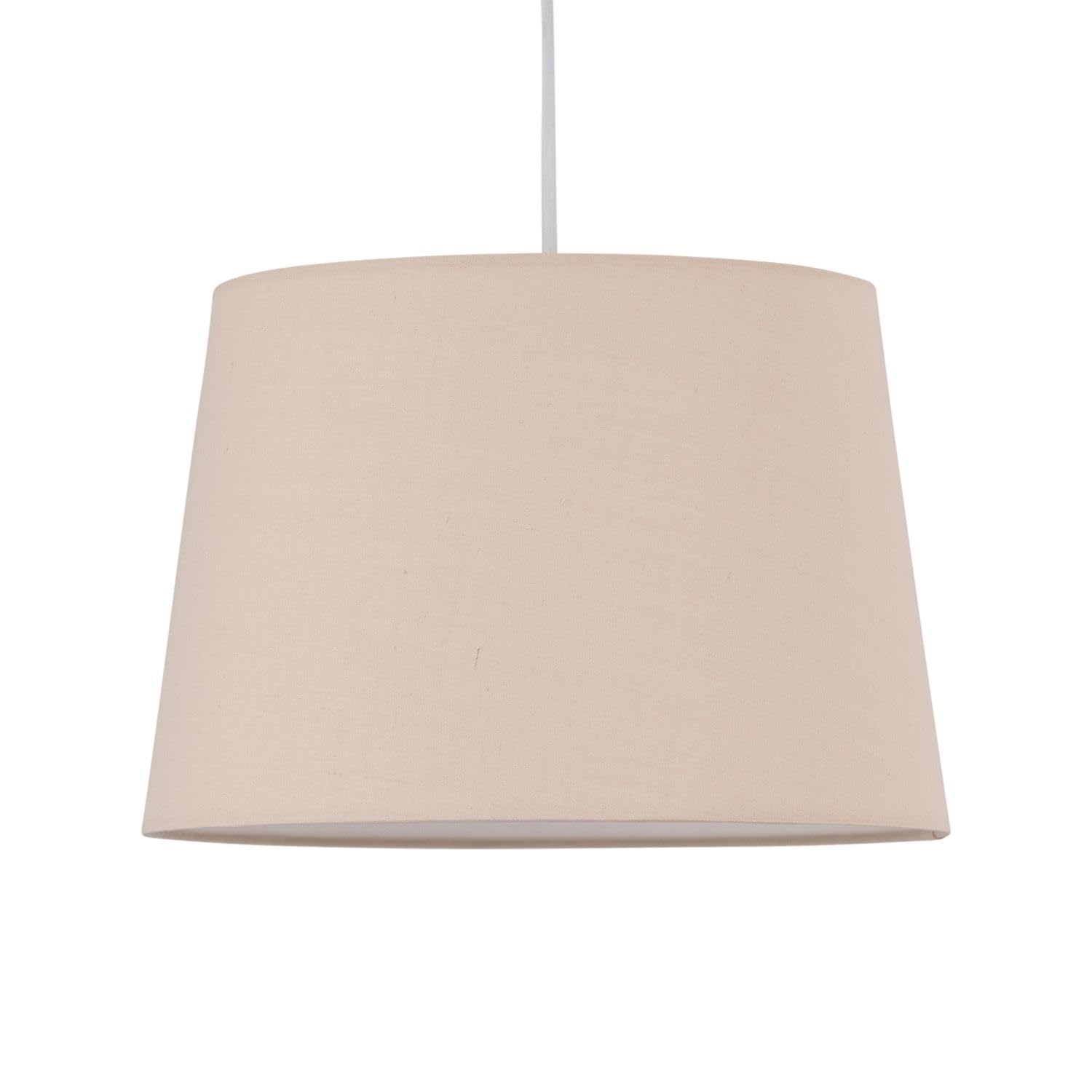 Natural Easy Fit Light Shade/Lampshade for Ceiling Light or Table Lamp, 28cm Diamater