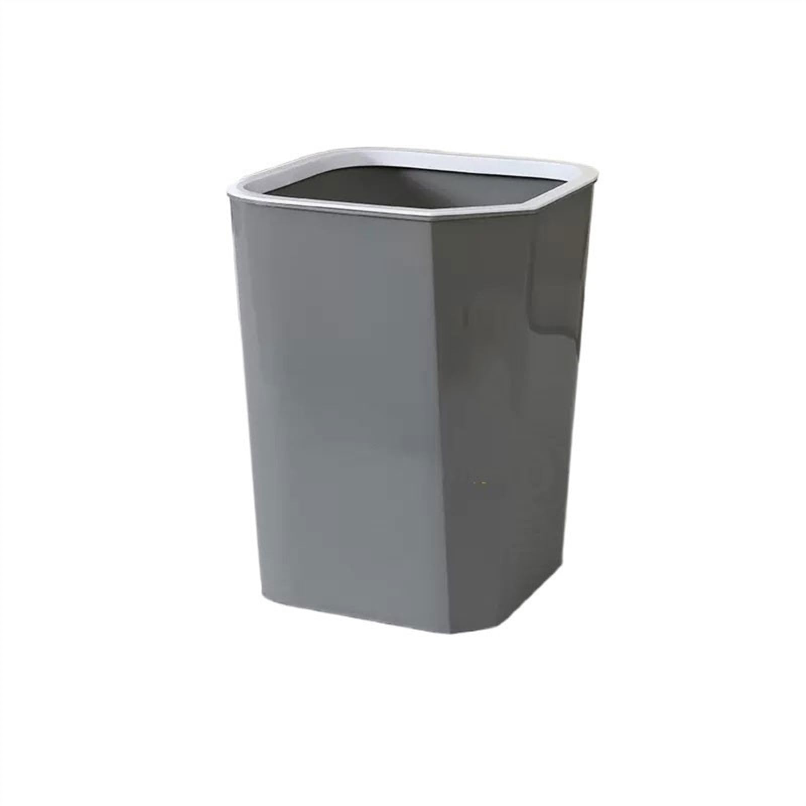 Poubelles Poubelle avec Seau Intérieur Amovible for Le Bureau À Domicile(Grigio,Petit)