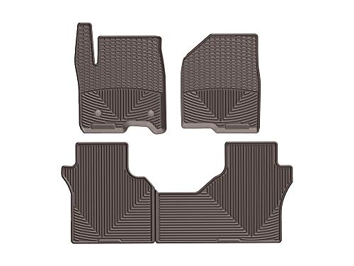 WeatherTech All-Weather Floor Mats - W489CO-W490CO - 1st & 2nd Row (Cocoa)