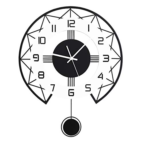 Horloge murale minimaliste moderne pour optimiser l'espace et sublimer la maison