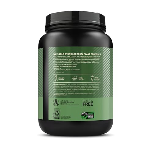 Optimum Nutrition 1117733 Gold Standard 100% Plant Based Protein Powder thumb #8