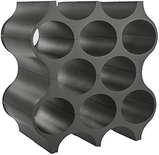 koziol SET-UP Bottle Rack/Wine Rack, one set of 4 pieces, modular