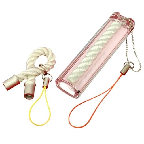 お守り「支綱」ストラップ &お守り「支綱」ストラップ (ケース入り) 2個 セット 健康 安産 恋愛 祈願 祈祷 神社 ケース