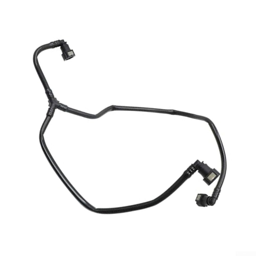 Tubo de línea de combustible trasero de ABS negro para Chevrolet Camaro 2010 2011 2012