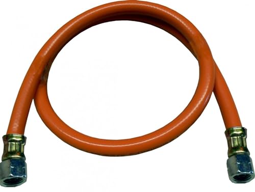 Gasschlauch 2 X 1/4 links (40 cm) - Standard (PVC) mit Aufdruck 2017 (für Gewinden-Außenmaßen mit ca. 12-13mm)