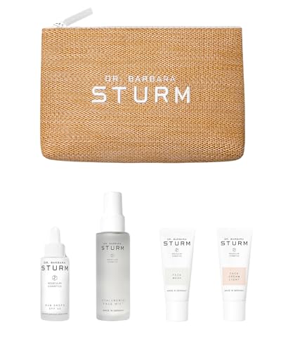 Best Sunscreen for Seniors with Sensitive Skin: No Sting, No Irritation 13 Summer Kit, Hydrating & Protecting Skincare Kit with Face Cream, Mask, Hyaluronic Face Mist & SPF50, Luxury Skincare By Dr. Barbara Sturm