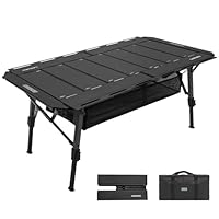 ARURU IGTテーブル 5ユニット 高さ調整可能 137×58cm Amazon.co.jp: ARURU IGTテーブル 5ユニット アウトドアテーブル 高さ