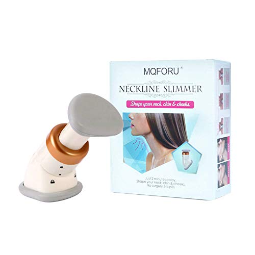 (1-Pack) - UniM Portable Neck Slimmer Double Chin Exerciser Jaw/Chin/Face Thin Massager (1-Pack)