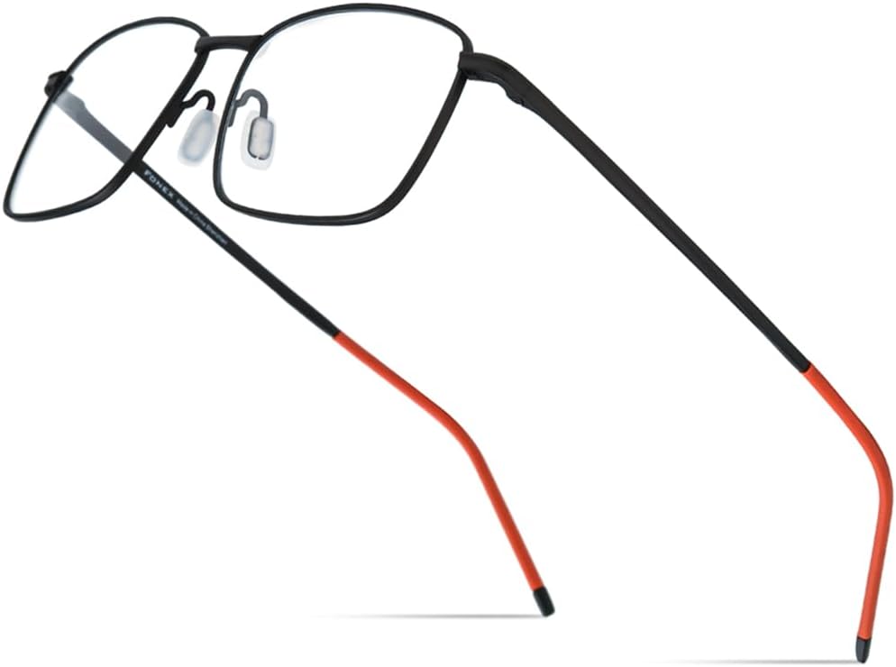 Colorful Pure Titanium Glasses Frame Women Retro Round Eyeglasses