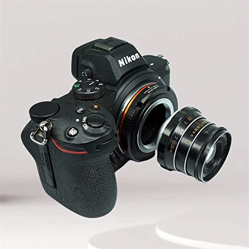 Image of PHOLSY Lens Mount Adapter Compatible with Leica M39 Lens (L39 M39 LTM 39mm Lens) to Nikon Z Mount Camera Body Compatible with Nikon Z fc, Z30, Z9, Z8, Z6, Z7, Z5, Z50, M39 to Z