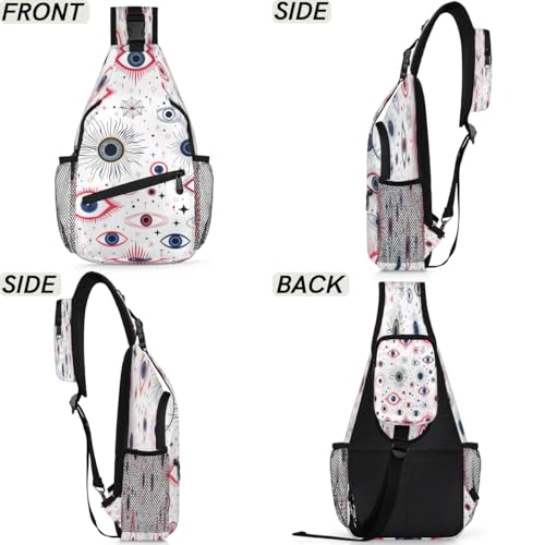 Bolso cruzado unisex para viaje y senderismo miniatura 6