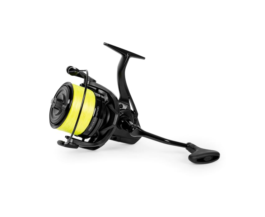 Avid Revolve Spod | Carp Fishing Spod Reel Spooled with 300m 30lb Braid | Slow Oscillation Worm Shaft System for Improved Casting Distance | Rapid Front Drag | 2x Line Clips | 4.6:1 | Code A0470020