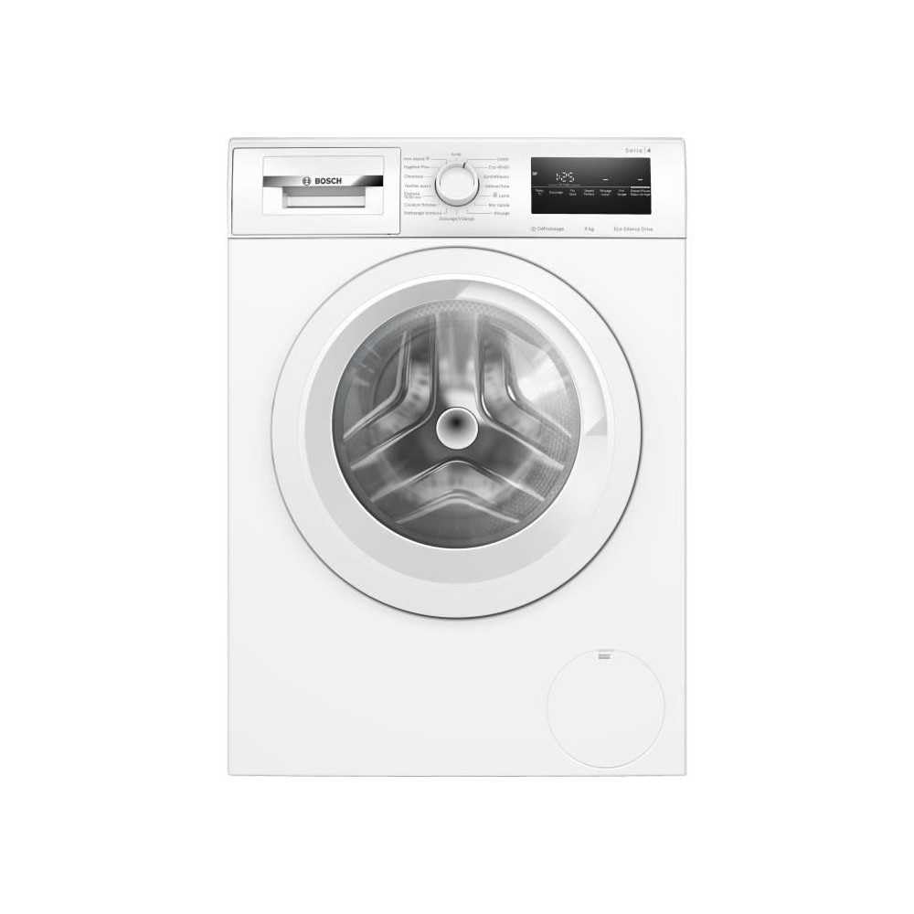 Bosch Lave-linge  WAN24209FR Série 4 – 9 Kg, 1200 tours/min, Blanc