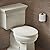 KOHLER K-26802-96 Impro ReadyLatch Quiet Close Round Toilet Seat, Soft Close Seat, Compatible with Round Toilets, Biscuit