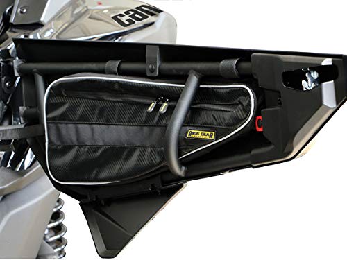 Alforjas para puertas Nelson-Rigg para Polaris RZR, modelo Front Lower, fabricadas en nailon balístico Tri-Max resistente a los rayos UV y paneles Fibertech miniatura 3
