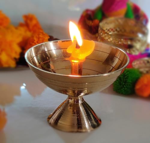 Traditional Brass Diya (Pack of 2) thumbnail 8