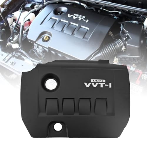 11212-37010 VVT-i Engine Top Cylinder Head Cover Compatible with Toyota Corolla 2009-2019 Camry 2011-2016, Fits for Lexus RX300 RX330 RX350 1999-2018 Engine Intake Manifold Cover Replace# 1121237010