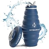 HYDAWAY 25oz Collapsible Water Bottle - BPA-Free, Leakproof, Lightweight, and Space-Saving - Perfect for Hiking, Travel, and All-Day Hydration