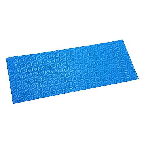 Alfombra antideslizante para piscina 91x23 cm azul miniatura 1